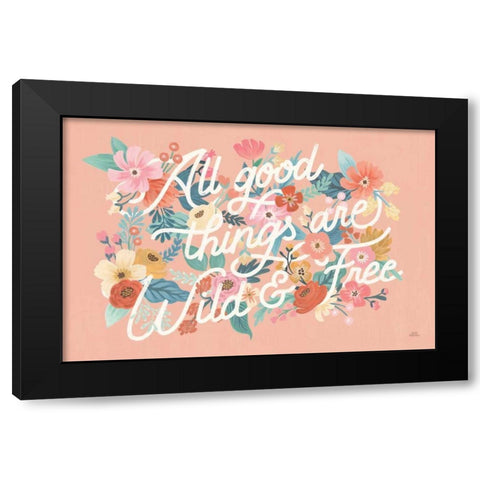Under the Sea VI Black Modern Wood Framed Art Print with Double Matting by Marshall, Laura