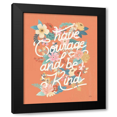 Under the Sea VIII Black Modern Wood Framed Art Print by Marshall, Laura