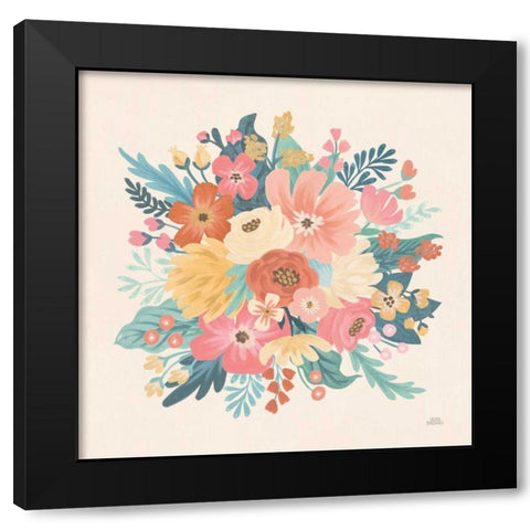 Under the Sea X Black Modern Wood Framed Art Print with Double Matting by Marshall, Laura