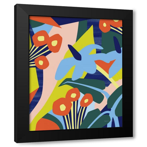 Growing Up Black Modern Wood Framed Art Print by Gallagher, Megan
