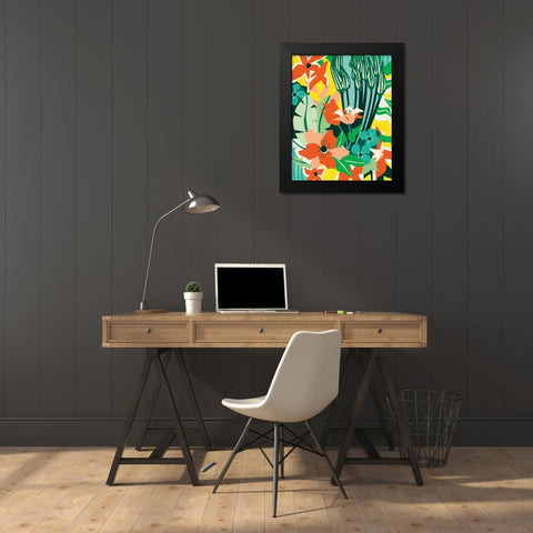 You Deserve So Much More Black Modern Wood Framed Art Print by Gallagher, Megan