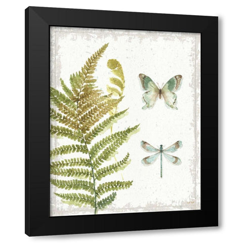 My Greenhouse Botanical III No Words Black Modern Wood Framed Art Print by Audit, Lisa