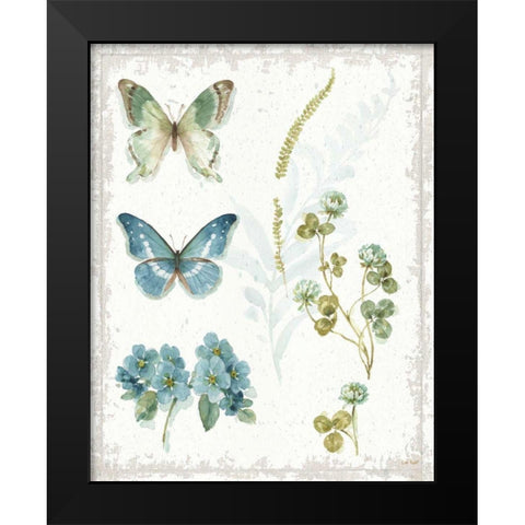 My Greenhouse Botanical IV No Words Black Modern Wood Framed Art Print by Audit, Lisa