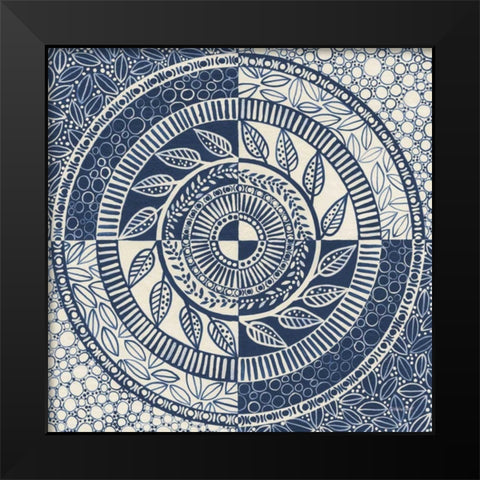 Hemma I Black Modern Wood Framed Art Print by Lovell, Kathrine