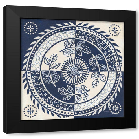Hemma II Black Modern Wood Framed Art Print by Lovell, Kathrine