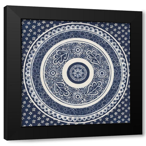 Hemma III Black Modern Wood Framed Art Print with Double Matting by Lovell, Kathrine