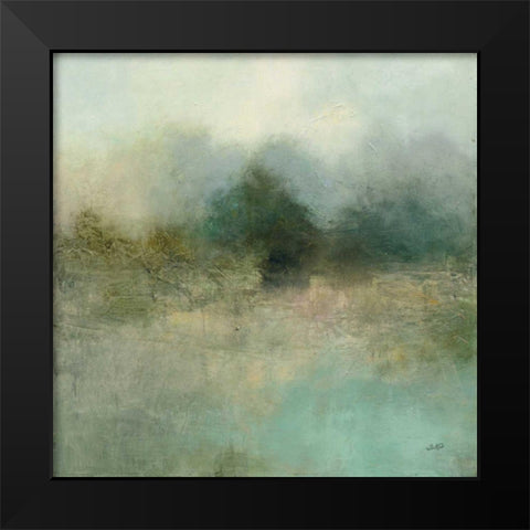 Solitude Black Modern Wood Framed Art Print by Purinton, Julia