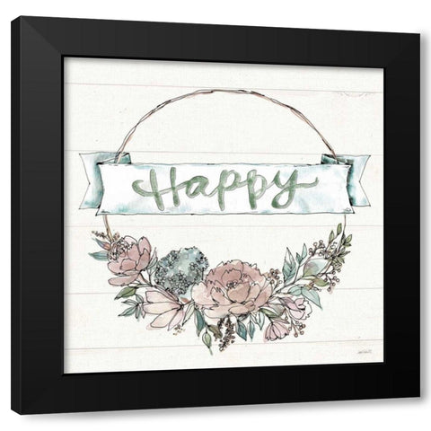 Country Love IV Neutral Black Modern Wood Framed Art Print by Tavoletti, Anne