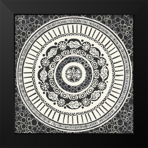 Hemma IV BC Black Modern Wood Framed Art Print by Lovell, Kathrine