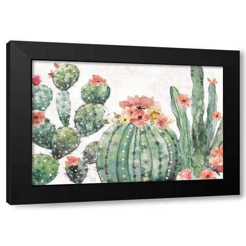 Sweet Southwest I Black Modern Wood Framed Art Print by June, Dina