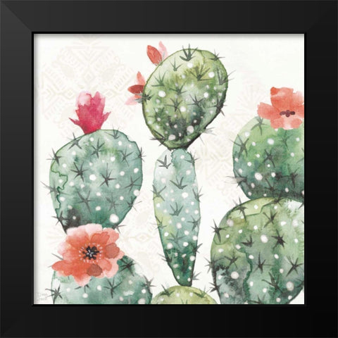 Sweet Southwest III Black Modern Wood Framed Art Print by June, Dina