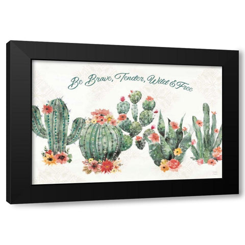 Sweet Southwest VIII Black Modern Wood Framed Art Print by June, Dina