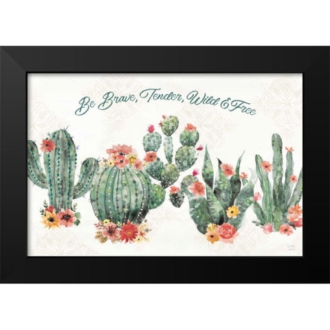 Sweet Southwest VIII Black Modern Wood Framed Art Print by June, Dina