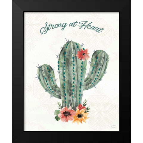 Sweet Southwest IX Black Modern Wood Framed Art Print by June, Dina