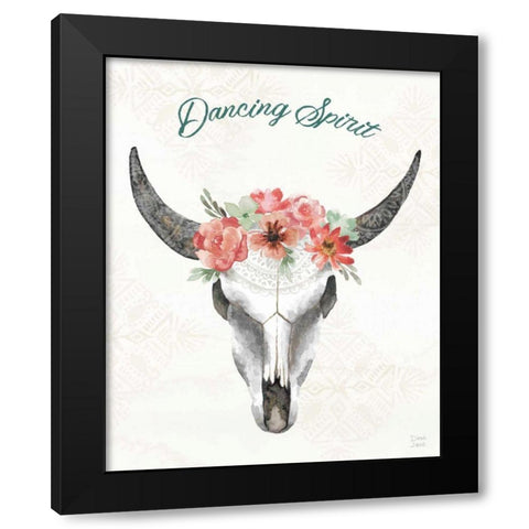 Sweet Southwest XV Black Modern Wood Framed Art Print by June, Dina