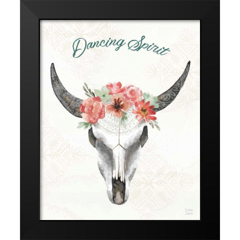 Sweet Southwest XV Black Modern Wood Framed Art Print by June, Dina