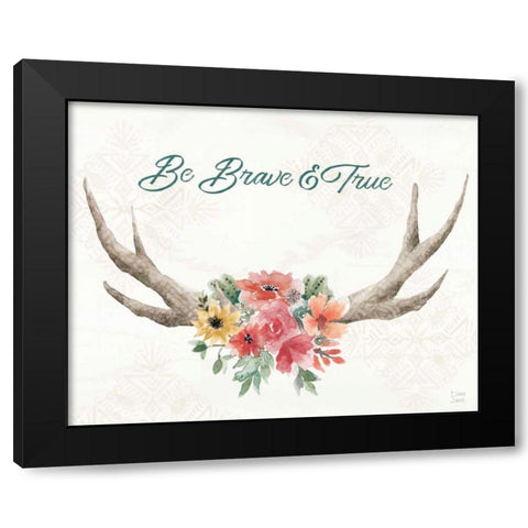 Sweet Southwest XVII Black Modern Wood Framed Art Print by June, Dina