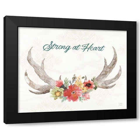 Sweet Southwest XVIII Black Modern Wood Framed Art Print with Double Matting by June, Dina