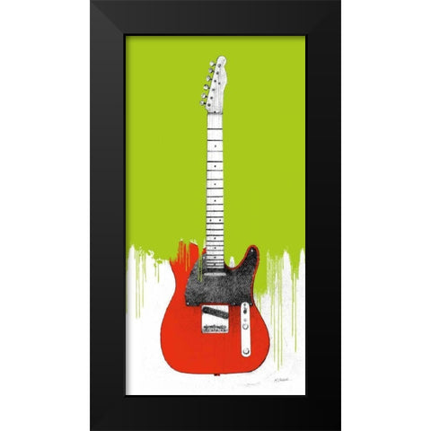 Garage Band I Paint Black Modern Wood Framed Art Print by Schick, Mike