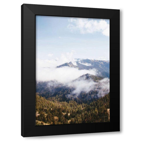 Hurricane Ridge I Black Modern Wood Framed Art Print with Double Matting by Marshall, Laura