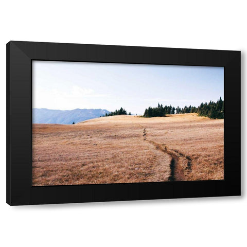 Hurricane Hill I Black Modern Wood Framed Art Print with Double Matting by Marshall, Laura
