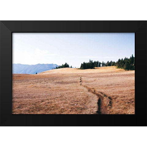 Hurricane Hill I Black Modern Wood Framed Art Print by Marshall, Laura