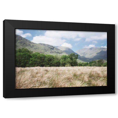 Scottish Highlands III Black Modern Wood Framed Art Print with Double Matting by Marshall, Laura