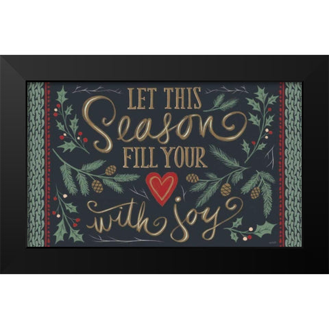 Wonderful Time VIII Black Modern Wood Framed Art Print by Tavoletti, Anne