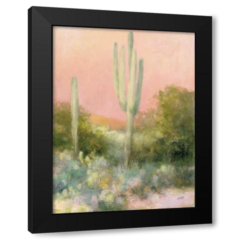 Sunrise Desert II Black Modern Wood Framed Art Print with Double Matting by Purinton, Julia