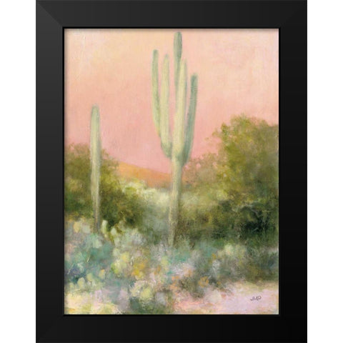 Sunrise Desert II Black Modern Wood Framed Art Print by Purinton, Julia