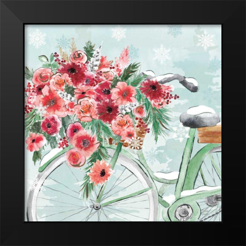 Holiday Ride VI Black Modern Wood Framed Art Print by June, Dina