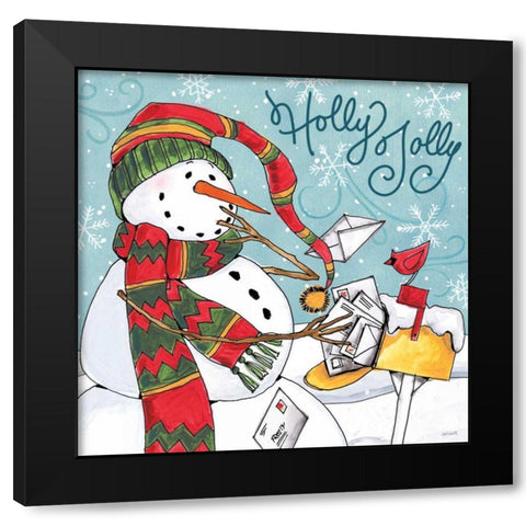 Snowplace Like Home IV Black Modern Wood Framed Art Print by Tavoletti, Anne