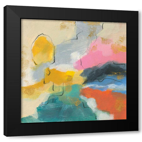 Daydream I Black Modern Wood Framed Art Print by Vassileva, Silvia