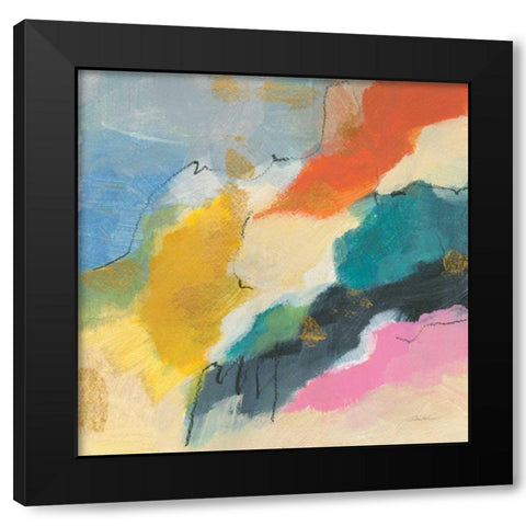Daydream III Black Modern Wood Framed Art Print with Double Matting by Vassileva, Silvia