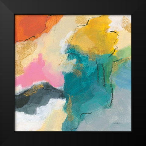 Daydream IV Black Modern Wood Framed Art Print by Vassileva, Silvia
