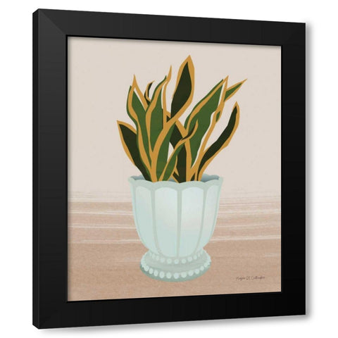 The Great Indoors II Black Modern Wood Framed Art Print by Gallagher, Megan