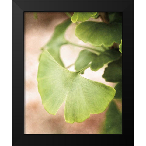 Sprouting Ginkgo III Black Modern Wood Framed Art Print by Van Swearingen, Debra