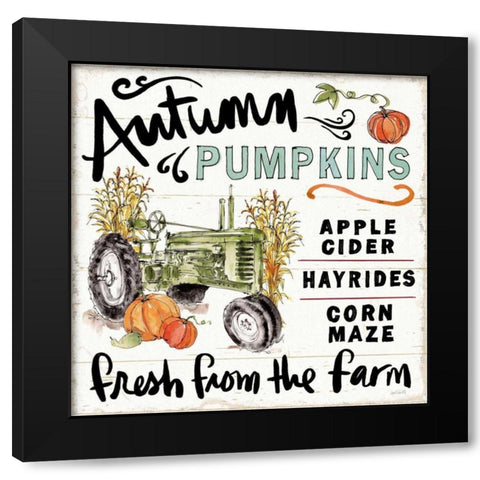 Harvest Times X Black Modern Wood Framed Art Print by Tavoletti, Anne