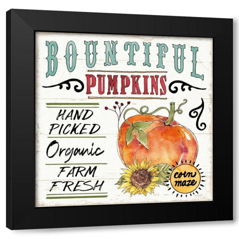 Harvest Times XI Black Modern Wood Framed Art Print with Double Matting by Tavoletti, Anne