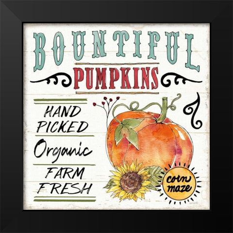 Harvest Times XI Black Modern Wood Framed Art Print by Tavoletti, Anne