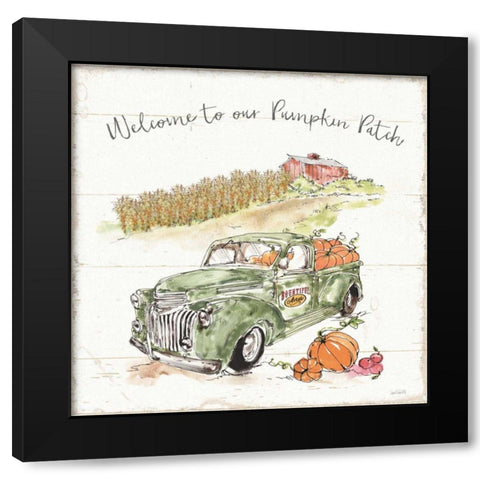 Harvest Times XIII Black Modern Wood Framed Art Print with Double Matting by Tavoletti, Anne