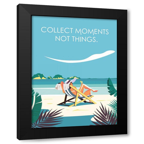Collect Moments Black Modern Wood Framed Art Print by Escalante, Omar