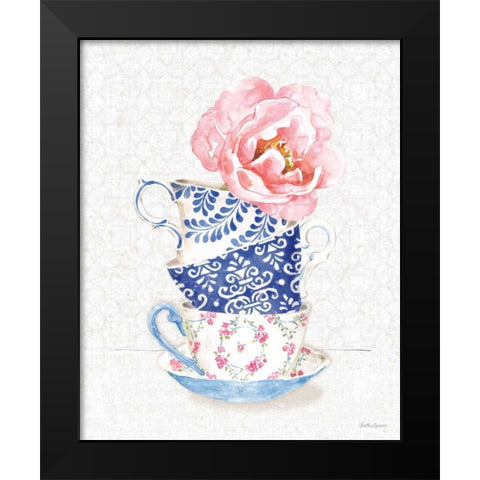 From the East VI Black Modern Wood Framed Art Print by Grove, Beth