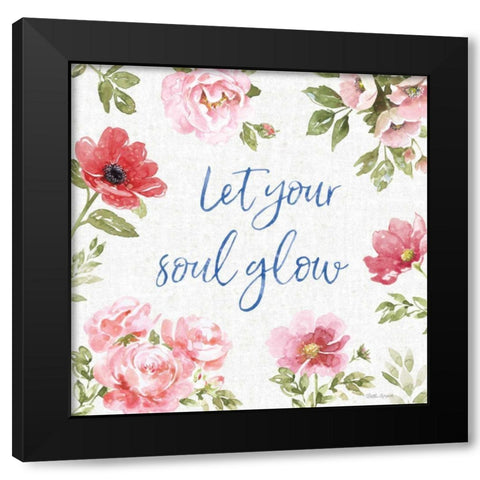 From the East VIII Black Modern Wood Framed Art Print with Double Matting by Grove, Beth