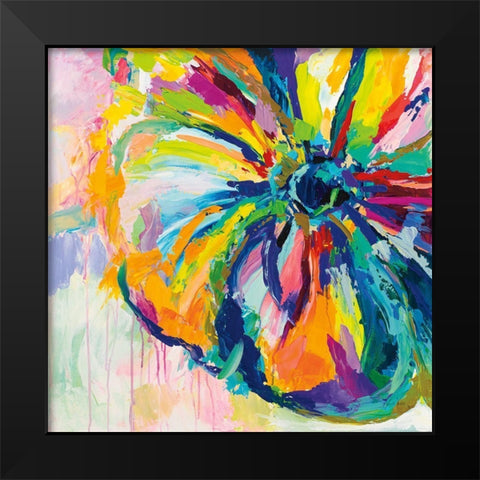 Engaging Black Modern Wood Framed Art Print by Vertentes, Jeanette