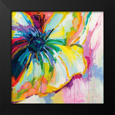 Winsome Black Modern Wood Framed Art Print by Vertentes, Jeanette