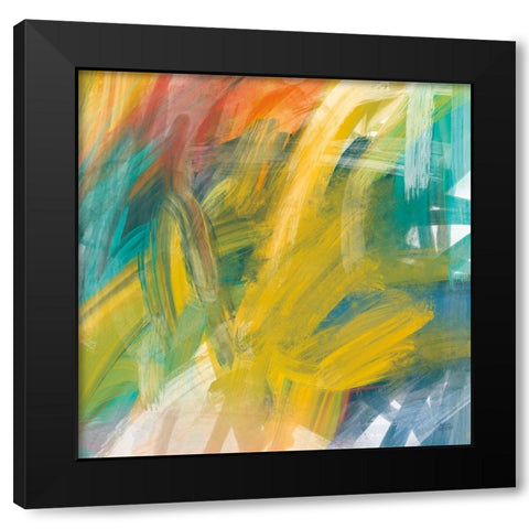 Spectrum Black Modern Wood Framed Art Print with Double Matting by Averinos, Melissa