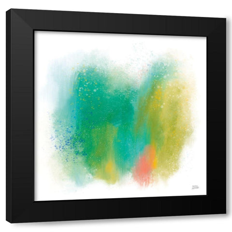 Color Full Black Modern Wood Framed Art Print with Double Matting by Averinos, Melissa