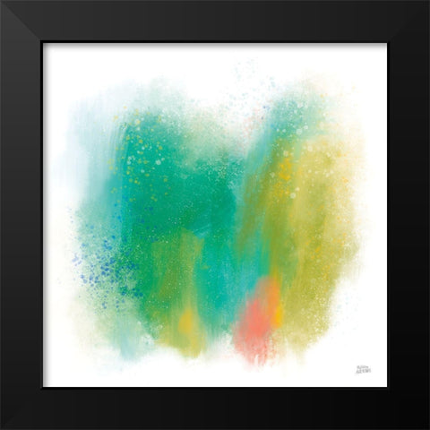 Color Full Black Modern Wood Framed Art Print by Averinos, Melissa