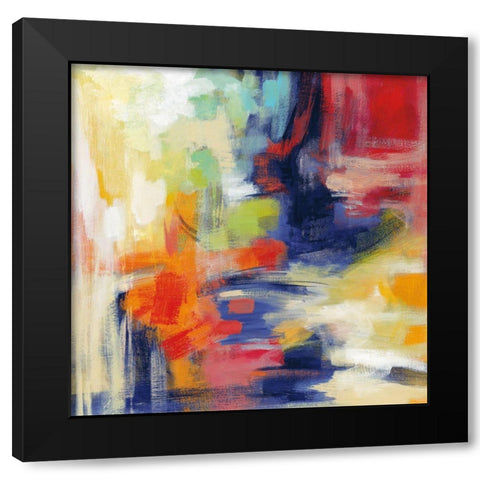 Bright Kyoto Summer Black Modern Wood Framed Art Print with Double Matting by Vassileva, Silvia